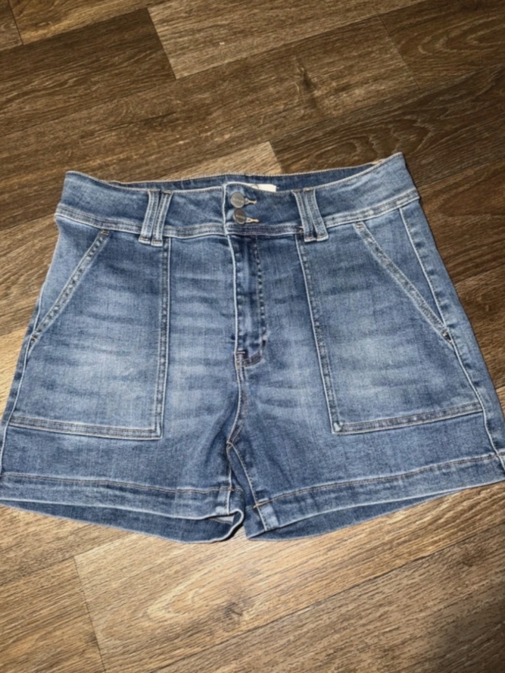 Risen Jeans Denim Jean Shorts Blue Size XL Like New